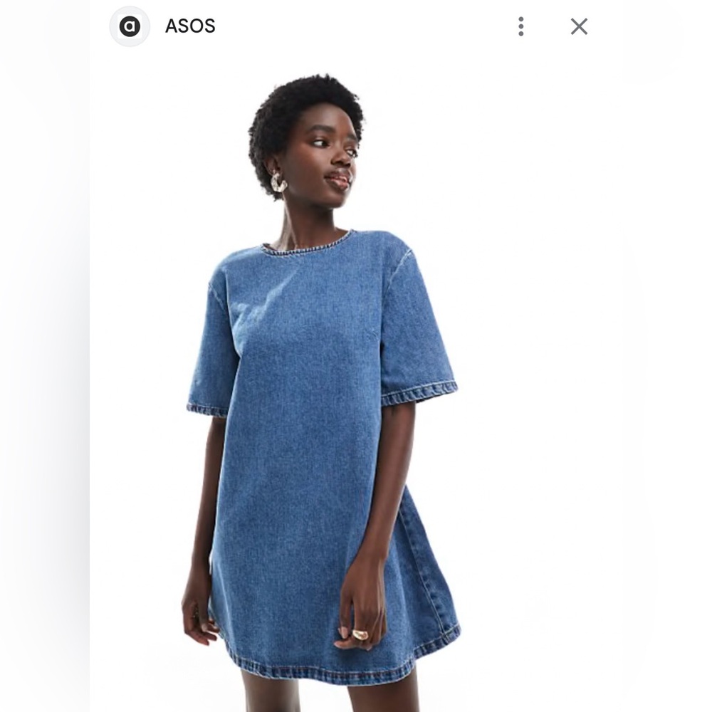 ASOS Blue Denim Dress
